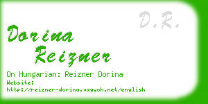 dorina reizner business card